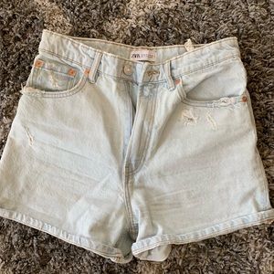 Zara High Waisted Shorts